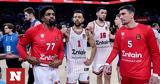 Euroleague Ολυμπιακός - Βιλερμπάν, Θέλει, 4άδα,Euroleague olybiakos - vilerban, thelei, 4ada