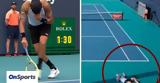 Miami Open, Πέφτουν, - Αδιαθεσία, Μπερετίνι, Καζό,Miami Open, peftoun, - adiathesia, beretini, kazo