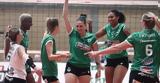 Παναθηναϊκός - ΑΕΚ 3-0, Volley League,panathinaikos - aek 3-0, Volley League