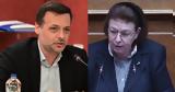 Χάρης Δούκας Vs Λίνα Μενδώνη,charis doukas Vs lina mendoni