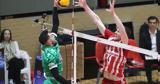 Πέμπτη, Δευτέρα, Παναθηναϊκός Ολυμπιακός, Volley League,pebti, deftera, panathinaikos olybiakos, Volley League