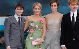 JK Rowling, Watson, Radcliffe