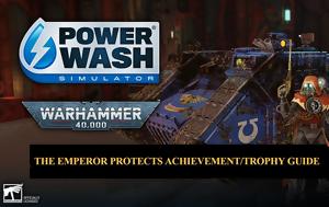 Imperial Knight Paladin, House Hawkshroud, PowerWash Simulator The Emperor Protects AchievementTrophy Guide