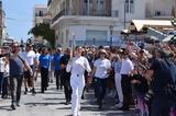 Άγιος Νικόλαος, Ολυμπιακή Φλόγα,agios nikolaos, olybiaki floga