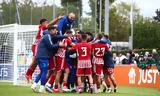 UEFA Youth League, Θρίαμβος Ολυμπιακού –,UEFA Youth League, thriamvos olybiakou –