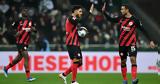 Άιντραχτ Φρανκφούρτης - Άουγκσμπουργκ 3-1, Πήρε,aintracht frankfourtis - aougksbourgk 3-1, pire