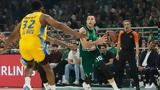 Euroleague, Παναθηναϊκός - Μακάμπι 95-79,Euroleague, panathinaikos - makabi 95-79