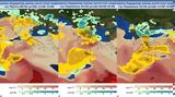 Ψυχρή, - Χάρτες Meteo,psychri, - chartes Meteo