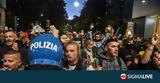 Συγκρούσεις #45φοιτητών, Ιταλία,sygkrouseis #45foititon, italia
