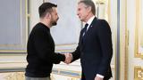 Συνάντηση Ζελένσκι - Μπλίνκεν, Κίεβο -, Ουκρανός, ΗΠΑ,synantisi zelenski - blinken, kievo -, oukranos, ipa