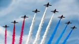 Red Arrows, Αεροπορική, Σάββατο, Ποσειδώνος - Κυκλοφοριακές,Red Arrows, aeroporiki, savvato, poseidonos - kykloforiakes