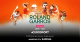 Roland Garros, Grand Slam, Τσιτσιπά, Σάκκαρη, Eurosport, Nova,Roland Garros, Grand Slam, tsitsipa, sakkari, Eurosport, Nova