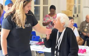 2oi Γηριατρικοί Ολυμπιακοί Αγώνες, Γιορτάζοντας, 2oi giriatrikoi olybiakoi agones, giortazontas