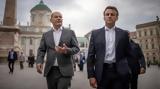 Bloomberg, Σολτς, Μακρόν, Μητσοτάκη,Bloomberg, solts, makron, mitsotaki