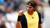 Roland Garros, Επιβίωσε, Τσιτσιπάς,Roland Garros, epiviose, tsitsipas