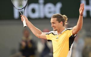 Roland Garros, Τρομερός Ζβέρεφ “λύγισε”, Ρούνε, Roland Garros, tromeros zveref “lygise”, roune