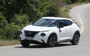 Δοκιμάζουμε, Nissan Juke Hybrid, dokimazoume, Nissan Juke Hybrid