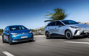 Συγκριτική, MG4 Electric 64 Wh, VW ID 3 Pro 58 Wh, sygkritiki, MG4 Electric 64 Wh, VW ID 3 Pro 58 Wh