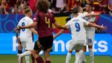 Πρώτη, EURO 2024, Βέλγιο-Σλοβακία 0-1,proti, EURO 2024, velgio-slovakia 0-1