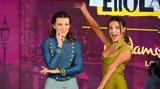 Millie Bobby Brown, Ενθουσιασμένη, Enola Holmes, Μουσείο Madame Tussauds,Millie Bobby Brown, enthousiasmeni, Enola Holmes, mouseio Madame Tussauds