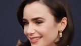 Χτένισμα, Lily Collins, -επιτομή,chtenisma, Lily Collins, -epitomi