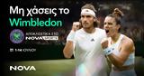 Wimbledon, Grand Slam, Τσιτσιπά, Σάκκαρη, Novasports,Wimbledon, Grand Slam, tsitsipa, sakkari, Novasports