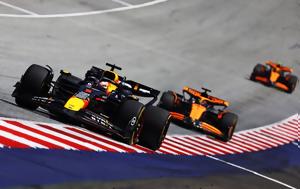 GP Αυστρίας 2024 Sprint, Άνετη, Verstappen, GP afstrias 2024 Sprint, aneti, Verstappen