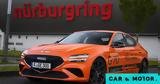 Αυτό, Genesis G70 Nurburgring Track Taxi,afto, Genesis G70 Nurburgring Track Taxi