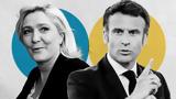 Γαλλικές, Λεπέν - Τρίτος, Μακρόν,gallikes, lepen - tritos, makron