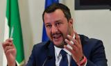 Σαλβίνι, Μακρόν, Λάιεν,salvini, makron, laien