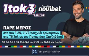 1tok3 Euro Edition, Novibet, Παναγιώτη Χατζηδάκη, 1tok3 Euro Edition, Novibet, panagioti chatzidaki