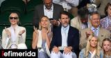 Λαμπεροί, Wimbledon, Μπέκαμ Μαρία Ολυμπία, Πόπι Ντελεβίν, [εικόνες],laberoi, Wimbledon, bekam maria olybia, popi ntelevin, [eikones]