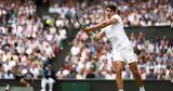 Wimbledon, Πιέστηκε, Αλκαράθ,Wimbledon, piestike, alkarath