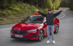 Skoda, Όλιβερ Σόλμπεργκ, Octavia RS –, Skoda, oliver solbergk, Octavia RS –