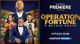 Λάμψη Hollywood, Operation Fortune, Sunday Premiere, Nova,lampsi Hollywood, Operation Fortune, Sunday Premiere, Nova