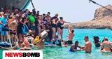 Μπάλος, Τουρίστες,balos, touristes