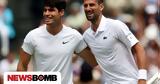 Live, Wimbledon, Αλκαράθ - Τζόκοβιτς 2-0,Live, Wimbledon, alkarath - tzokovits 2-0