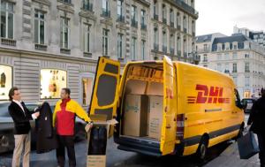Ποιες, -commerce, DHL, poies, -commerce, DHL