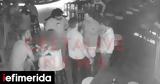 Security Camera Footage Reveals Brutal Bar Brawl,Crete