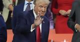 New York Times - Bild, Τραμπ, Χάρις,New York Times - Bild, trab, charis