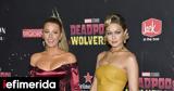 Μπλέικ Λάιβλι, Τζίτζι Χαντίντ, Deadpool, Wolverine,bleik laivli, tzitzi chantint, Deadpool, Wolverine