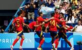 Παρίσι 2024, Ισπανία 2-1, Ουζμπεκιστάν,parisi 2024, ispania 2-1, ouzbekistan