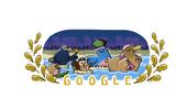 Google Doodle, Ολυμπιακών Αγώνων,Google Doodle, olybiakon agonon