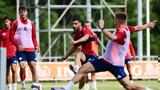 Ολυμπιακός – Αλ Καντσία, Τρίτο, Ολλανδία, Μίτσελ,olybiakos – al kantsia, trito, ollandia, mitsel