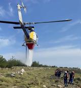 Πυρκαγιά, Παλαιόκαστρο Λάρισας,pyrkagia, palaiokastro larisas