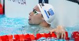 Apostolos Christou Makes Greek Swimming History, Fourth Place Finish,100m Backstroke