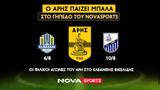 O Άρης, Novasports,O aris, Novasports