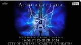 Apocalyptica, Δημοτικό Θέατρο Λυκαβηττού,Apocalyptica, dimotiko theatro lykavittou