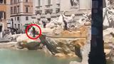 Τουρίστας, Φοντάνα, Τρέβι,touristas, fontana, trevi