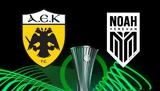 ΑΕΚ – Νόα, Conference League,aek – noa, Conference League